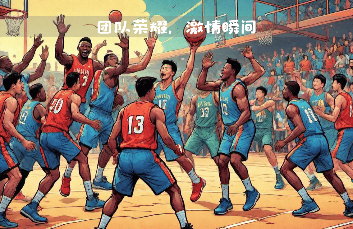 球场上的篮球明星们诠释团队合作精神 球场上的篮球明星们诠释团队合作精神