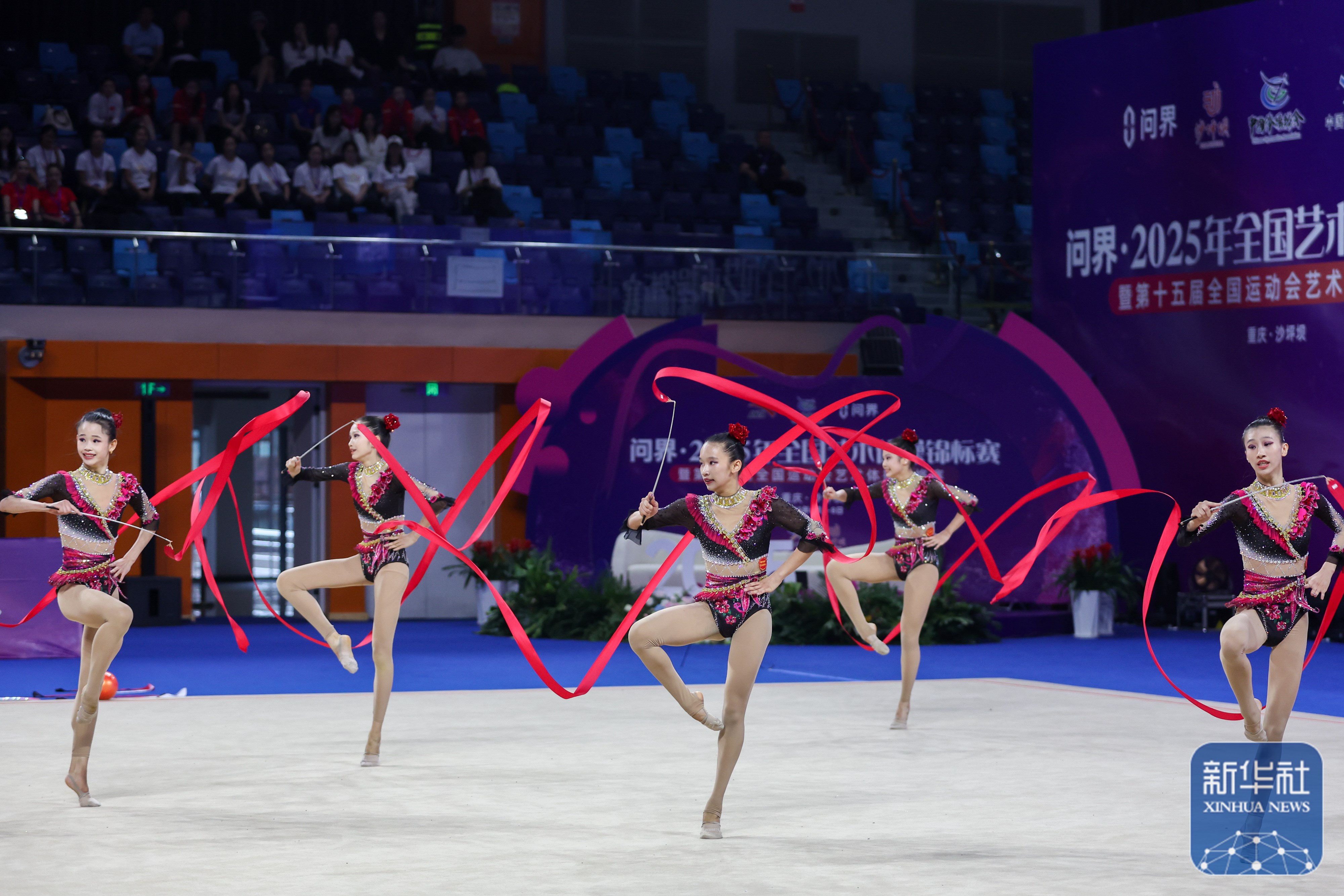 体操项目中选手们精湛表演赢得掌声 体操项目中选手们精湛表演赢得掌声